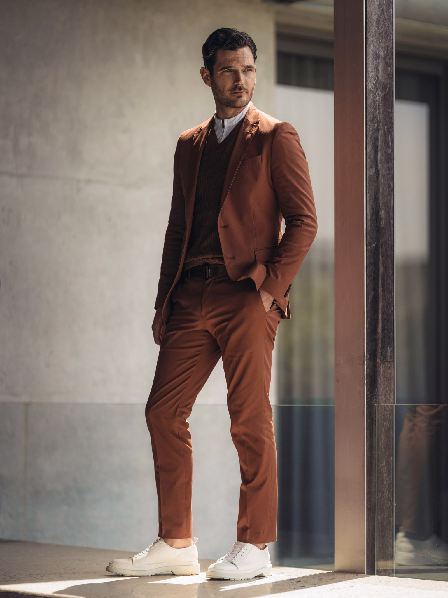 Campaign with model Jislain Duval for Hugo Boss, shot on location in Cape Town, South Africa.