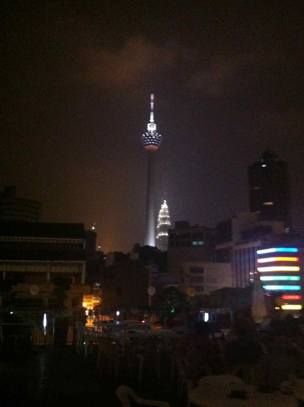 KL Tower at Night
