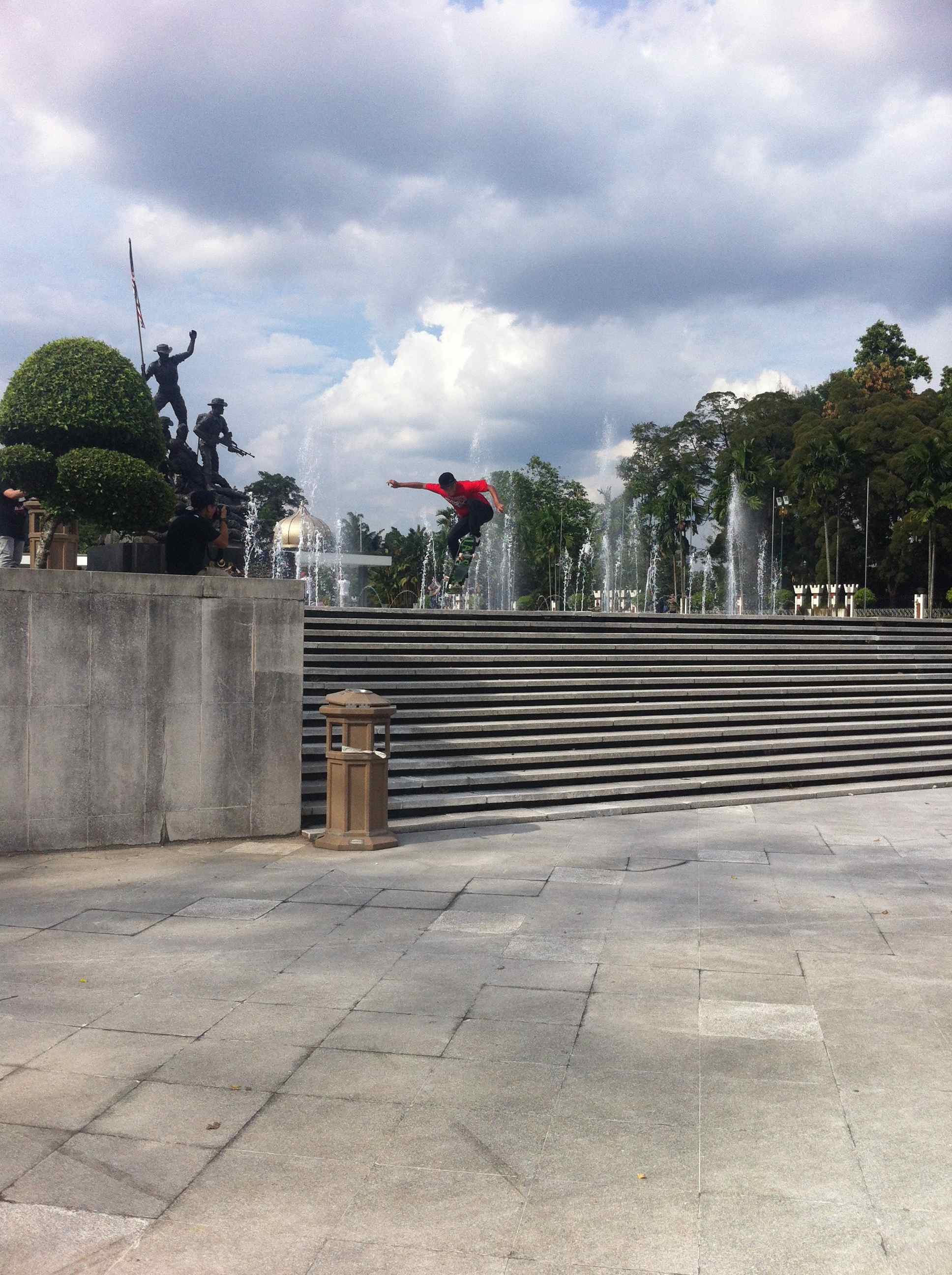 Redbull Shoot at the National Monument