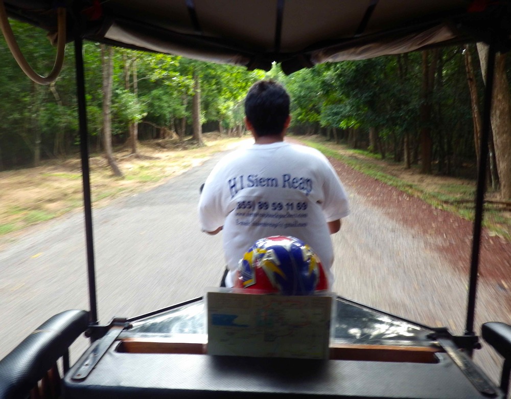 This is how you roll… in a tuk-tuk
