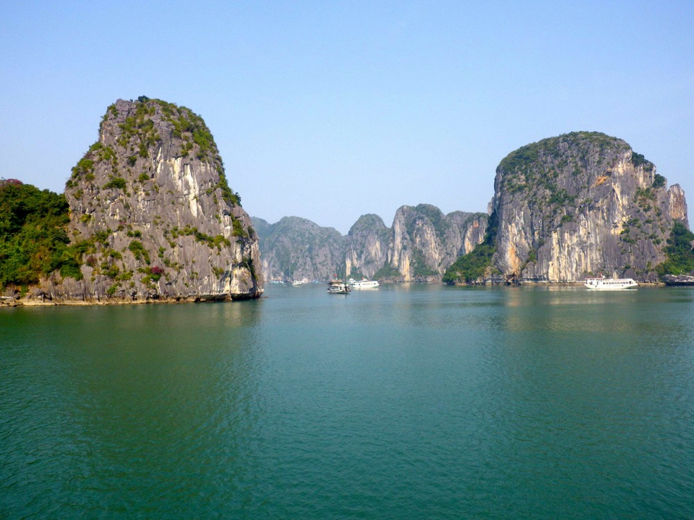 First View of Ha Long Bay