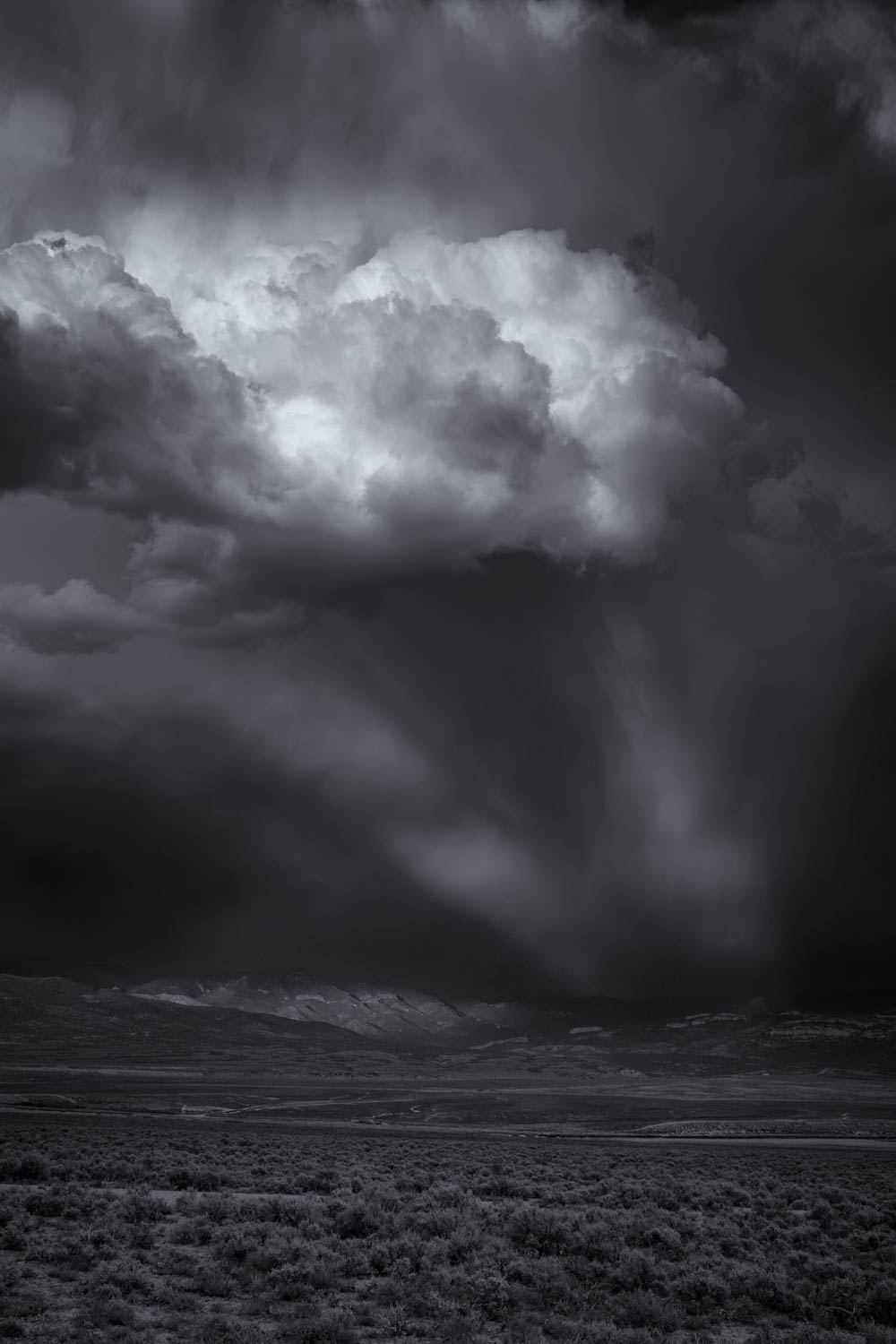 Nevada Sunset Storm BW.jpg