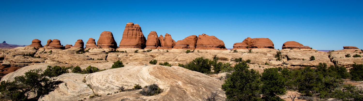 Needles area skyline