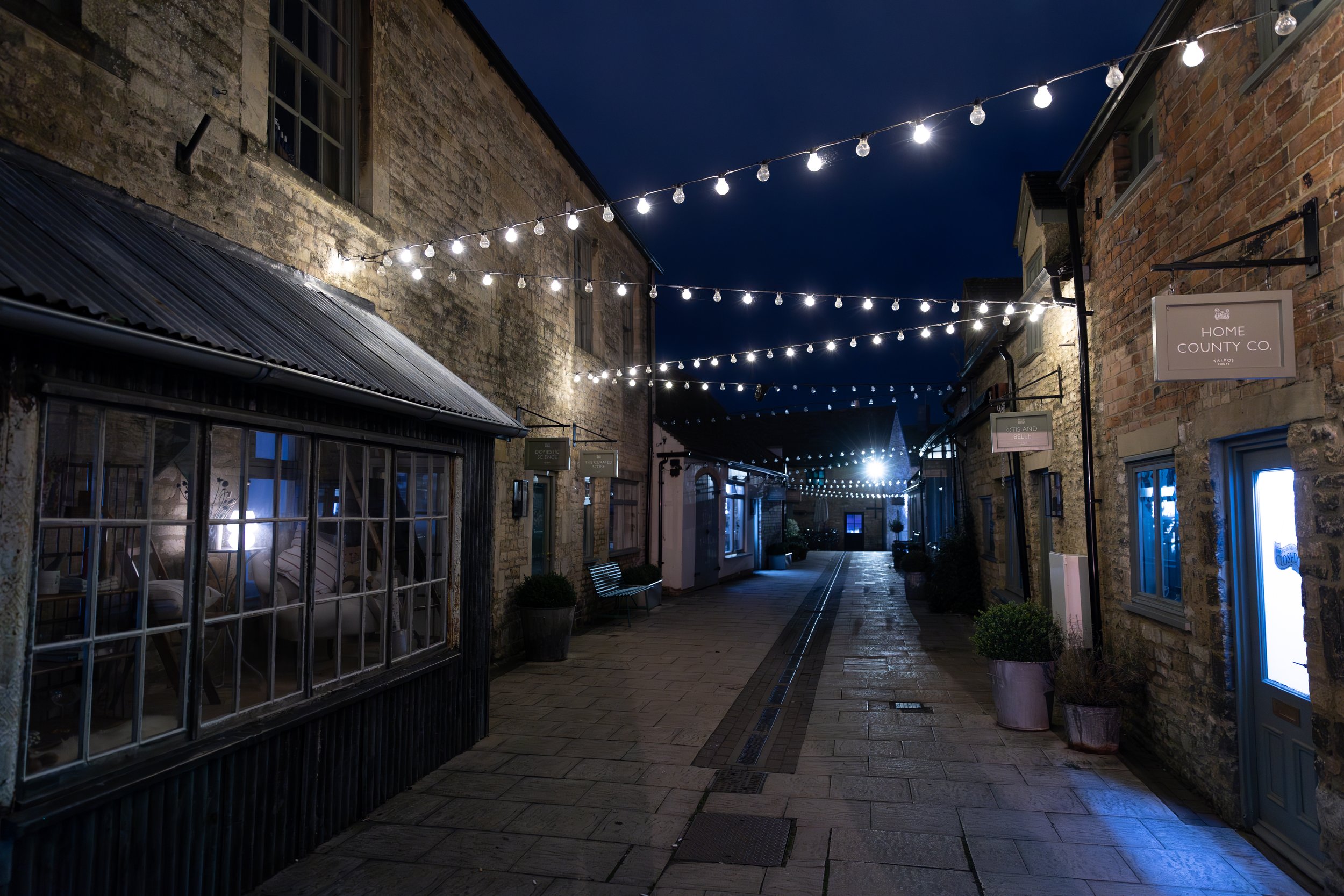 Night in the Cotswolds