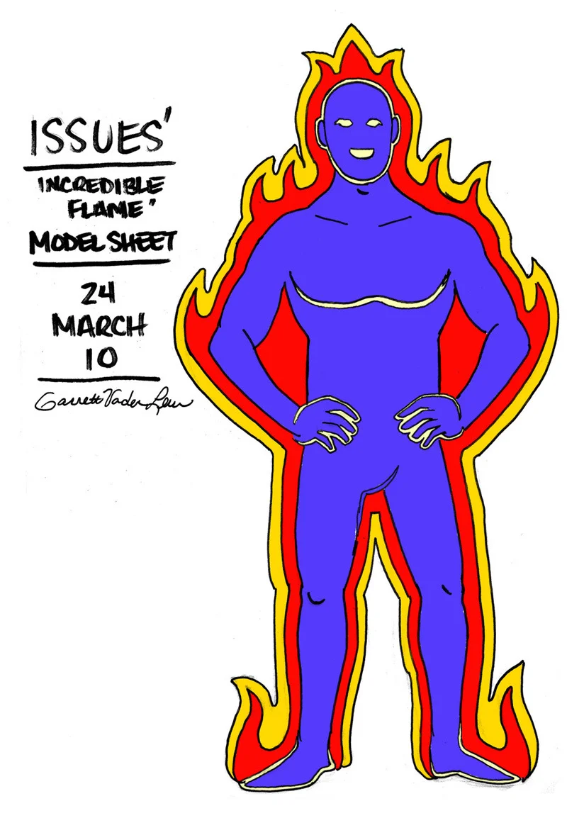 Incredible Flame - color concept.