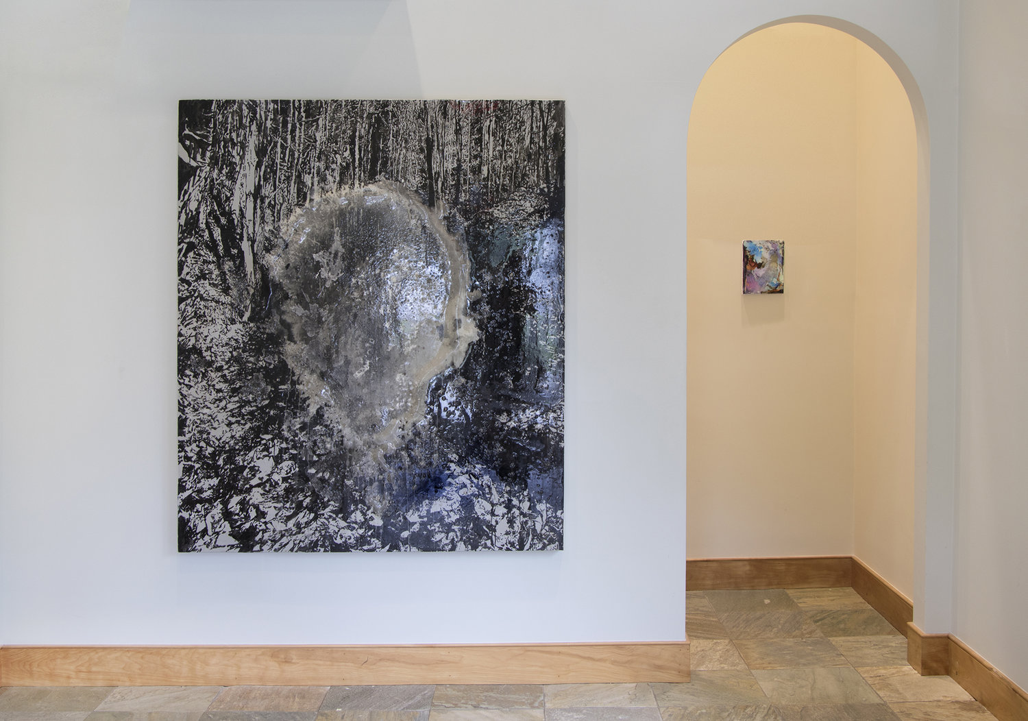 Installation view at Wellfleet Preservation Hall, 2017