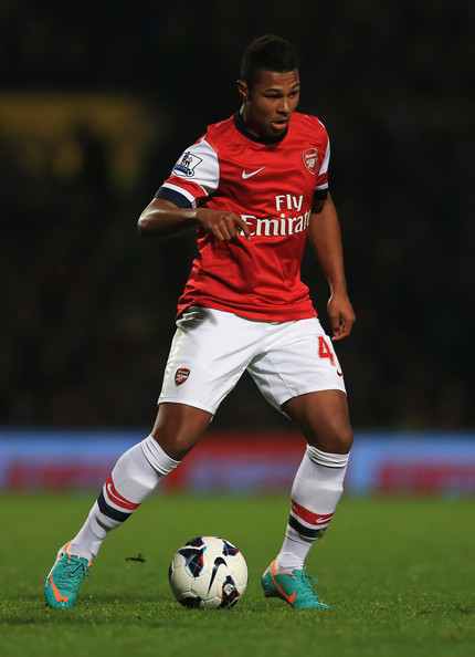 Arsenal young gun Serge Gnarby