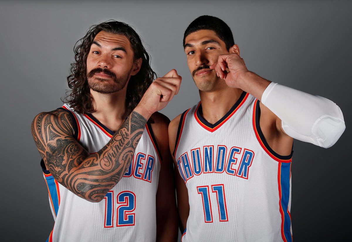 OKC Thunder's Steven Adams just named NBA All-Rookie second team