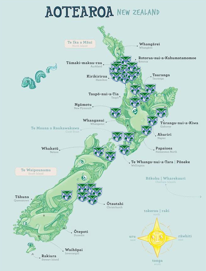 Regional Breakdown For 2026 New Zealand Warriors Harold Matthews Cup &amp; SG Ball Cup Squads