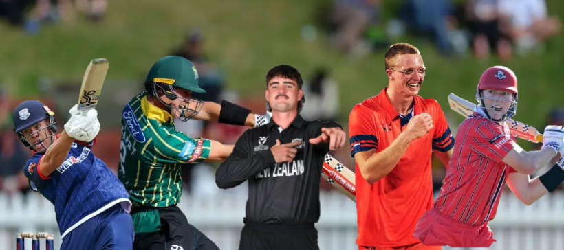 New Zealand's 10 Best Young Men's Cricketers After the 2025/26 Summer