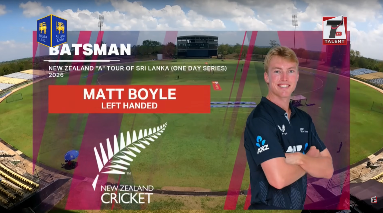The Three Best Players For New Zealand A On The Tour Of Sri Lanka