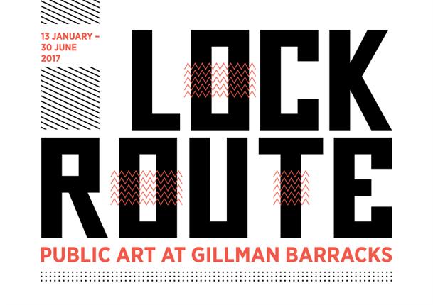 13 JAN 2017 - 30 JUN 2017 OPEN 24 HOURS FEE: FREE LOCK ROUTE Official launch during Art After Dark 13 January 7PM Various locations around Gillman Barracks Open 24 hours to the public Gillman Barracks' public art showcase, LOCK ROUTE , o pens officially during Art After Dark on Friday 13 January 2017. Curated by Khairuddin Hori, LOCK ROUTE takes inspiration from Gillman Barracks’ address and the 24km long route march common in the training of ‘graduating’ army recruits in Singapore, harking back to Gillman Barracks’ history of being a former military barracks. LOC K ROUTE features 16 arresting outdoor artworks by 15 world-renowned and emerging international and Singapore artists, including several new commissions. The artworks consist of site-specific installations, sculptures and murals, and visitors are invited to traverse the grounds of Gillman Barracks and experience a closer encounter with art out in the open.