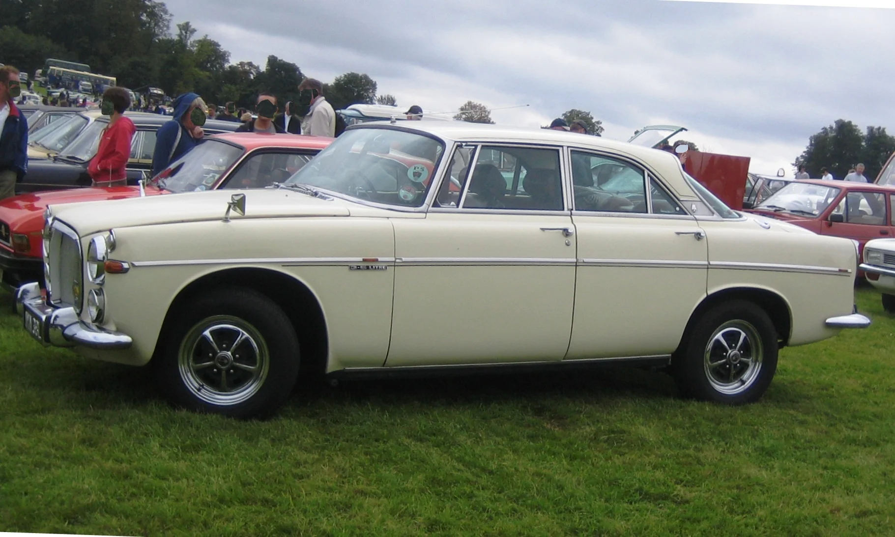 Rover P5B Coupe wedding car hire in Kent.