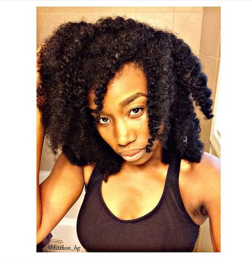 Hydrated Curls after deep conditioning under the steamer