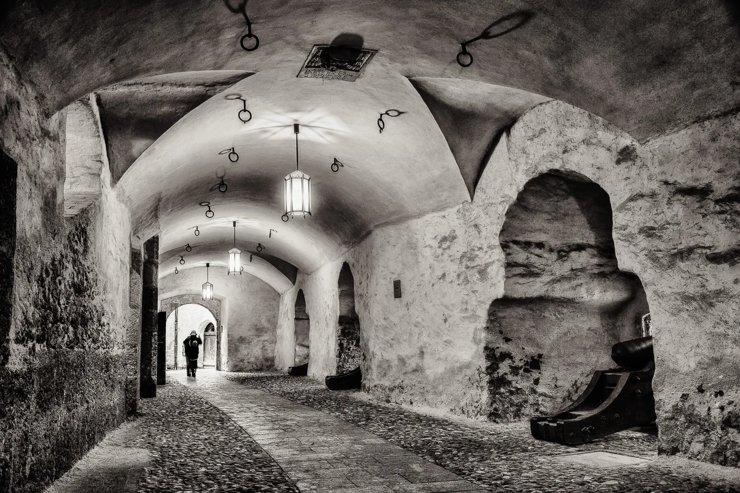 Walkway, Hohensalzburg Fortress, Salzburg, Austria