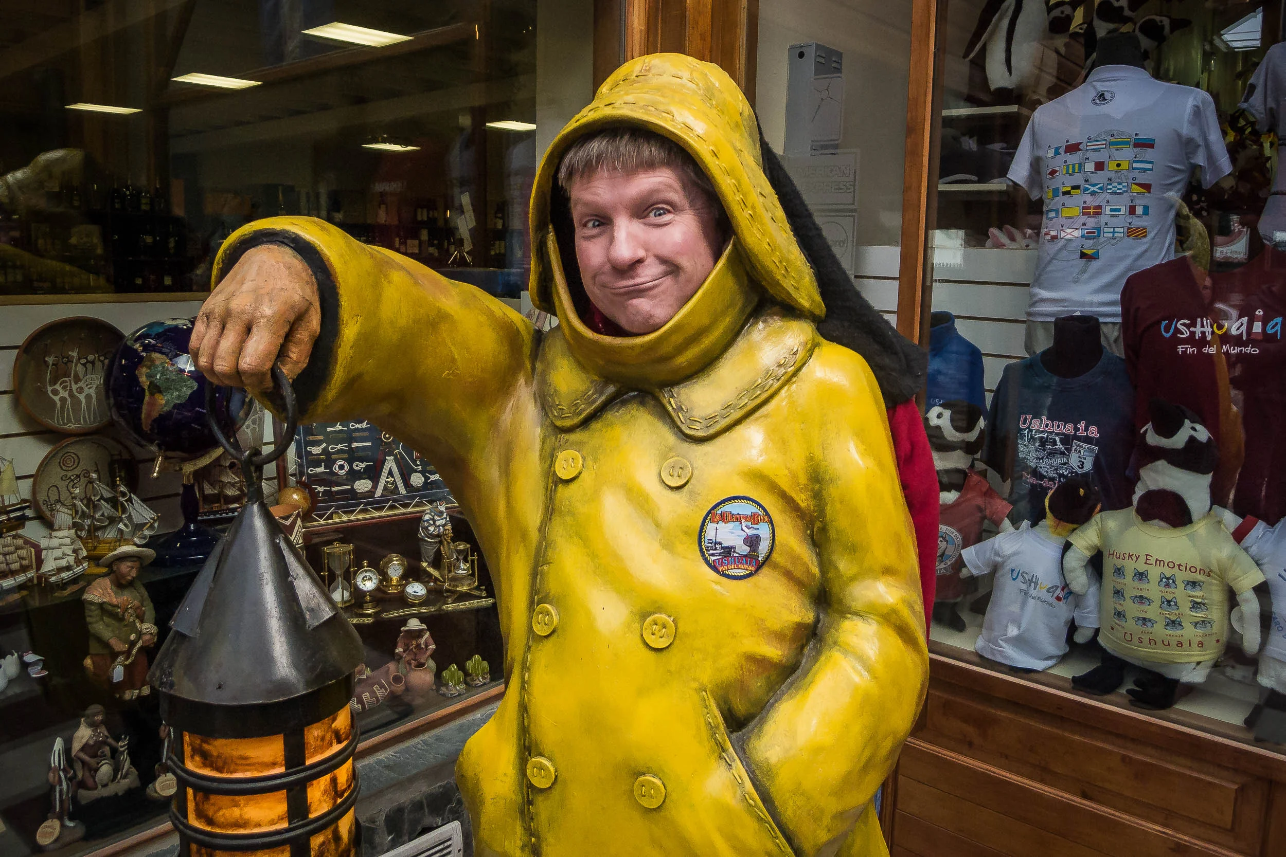 Glenn Guy, Travel Photography Guru , lighting the way as co-tutor on a photography tour to the Falkland Islands, South Georgia Island and Antarctica .