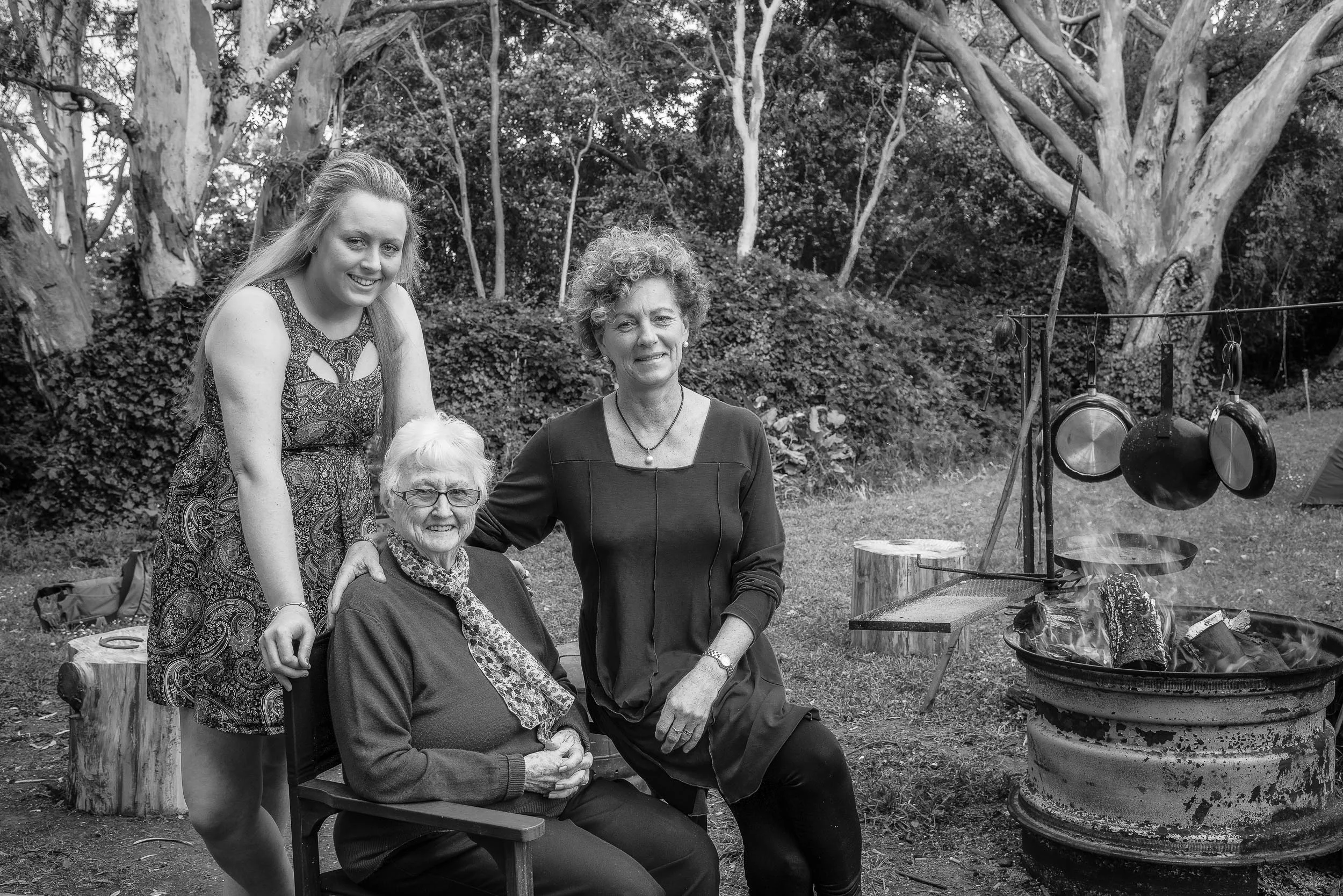 Essential family photos like this image featuring three generations of women.