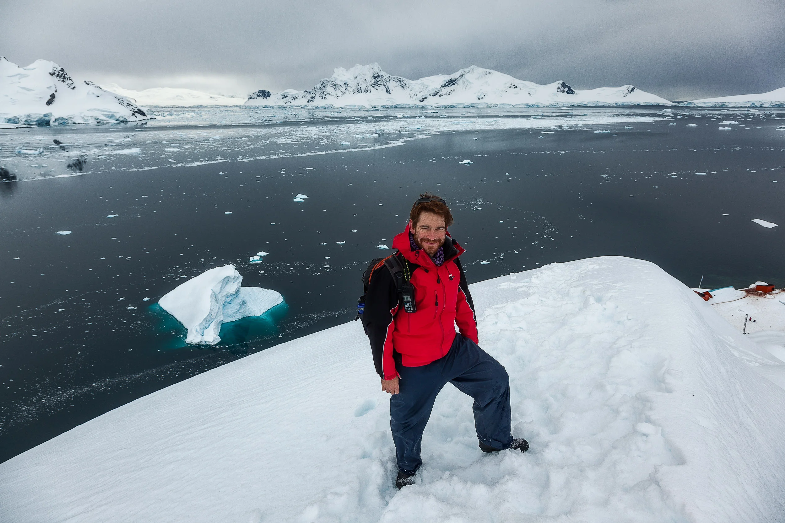 Unique photos in Antarctica result from a physical approach to people pics.
