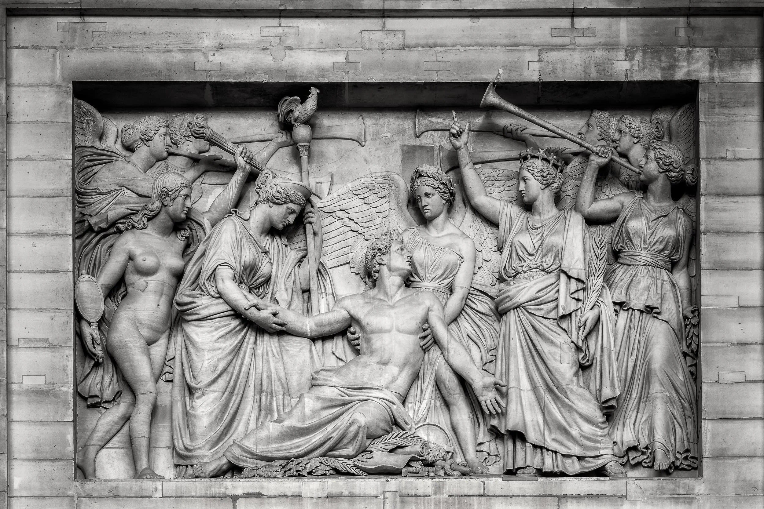 Christ Resurrection, Pantheon, Paris