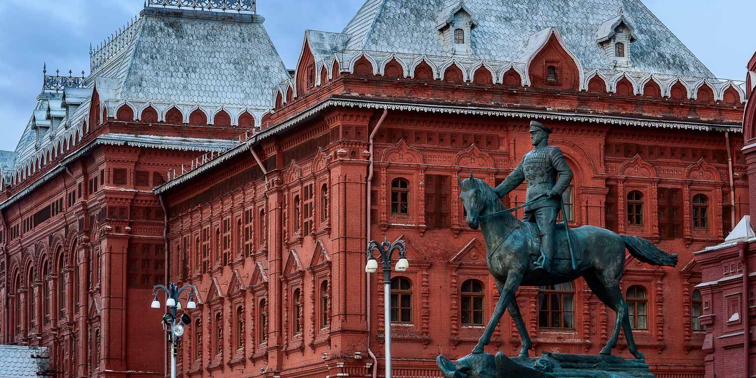 Statue of Marshal Zhukov, Moscow