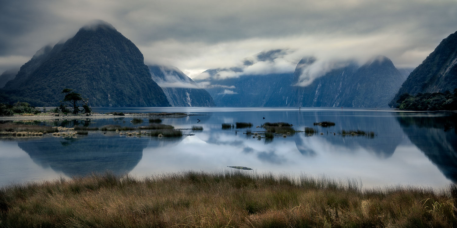 Dawn, Milford Sound, New Zealand