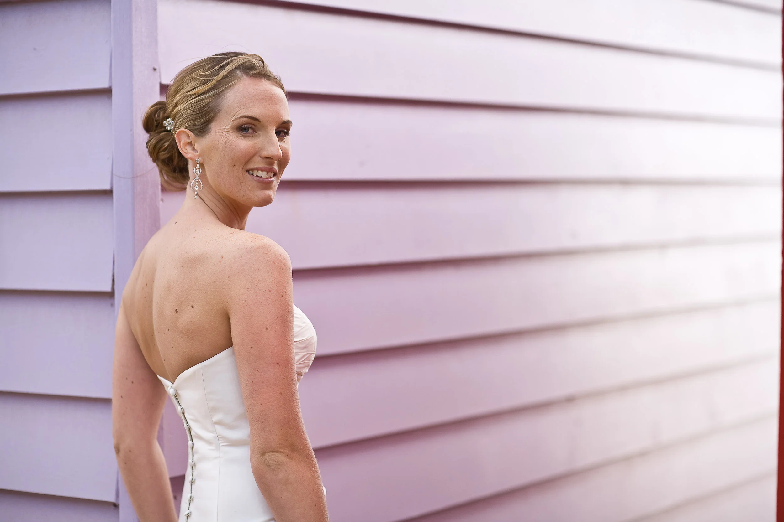 Bride and Brighton Bathing Boxes, Melbourne
