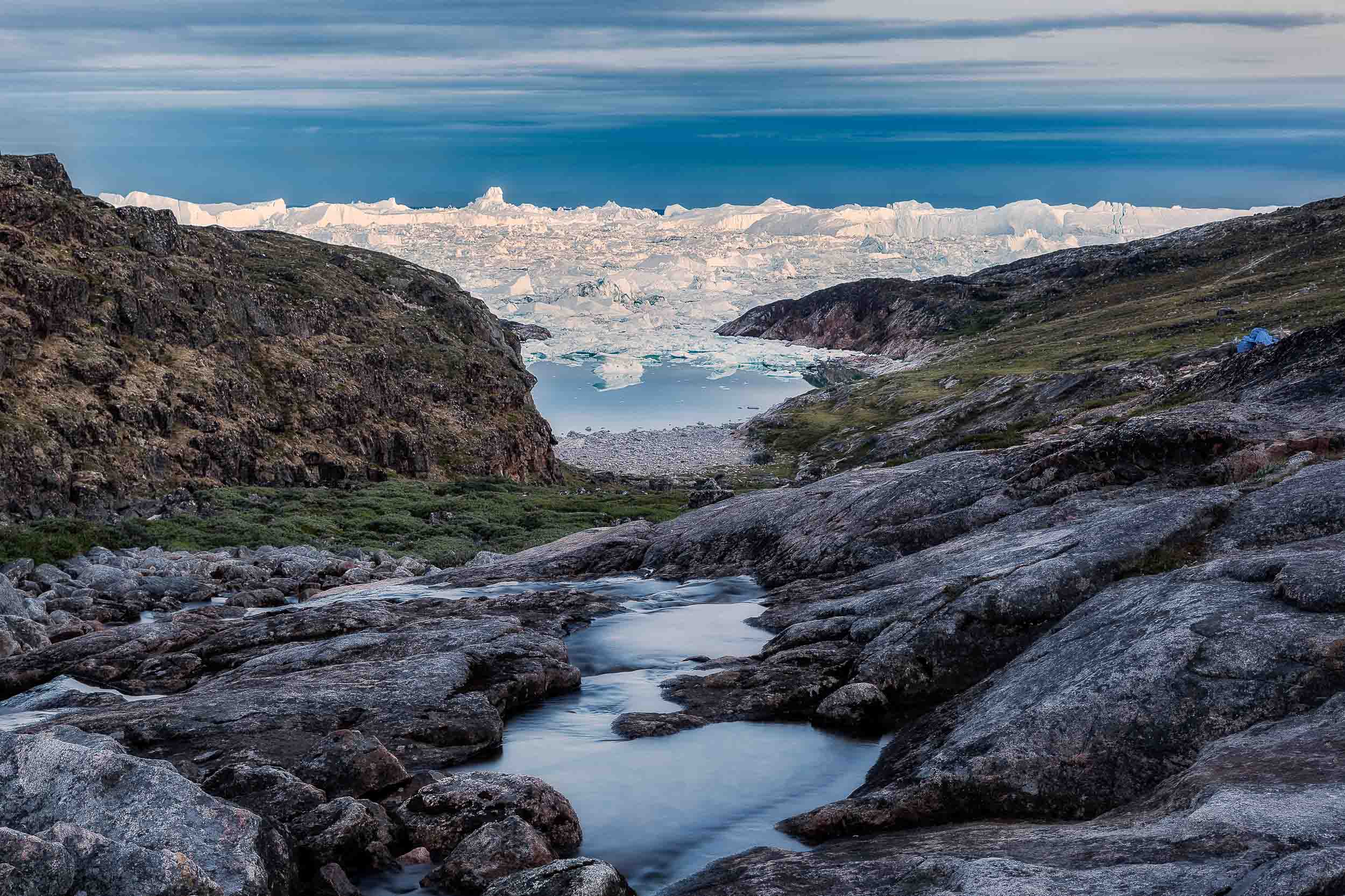 Midnight sun, Ilulissat