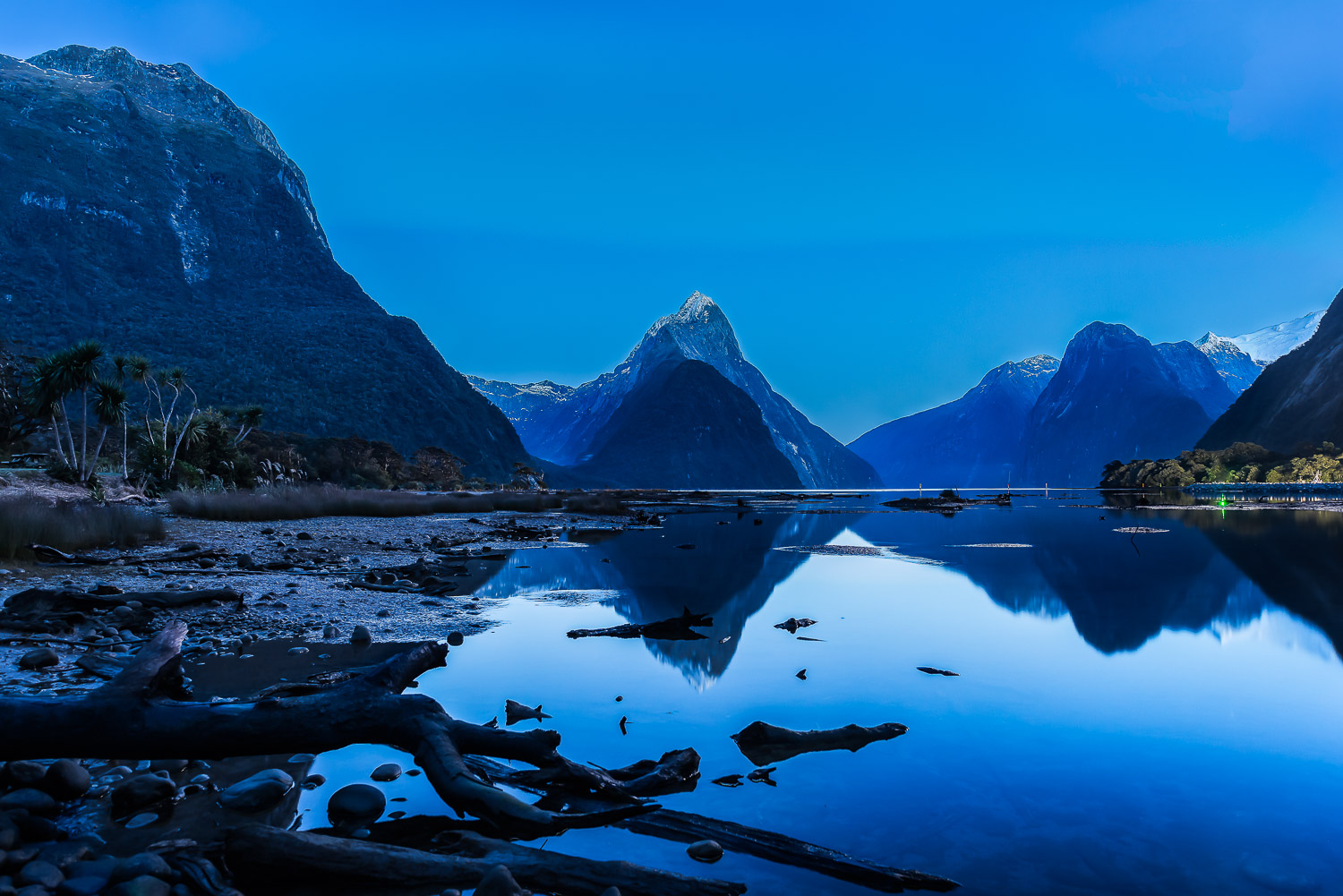 Dawn, Milford Sound, New Zealand