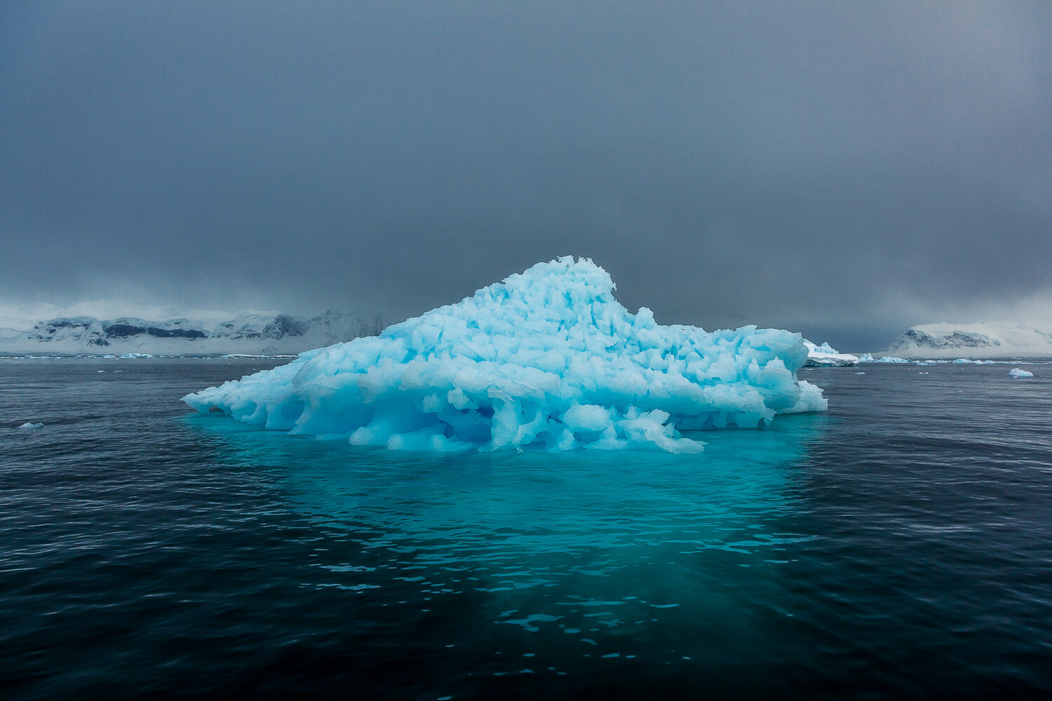 Textured Iceberg, Cuverville Island, Antarctica