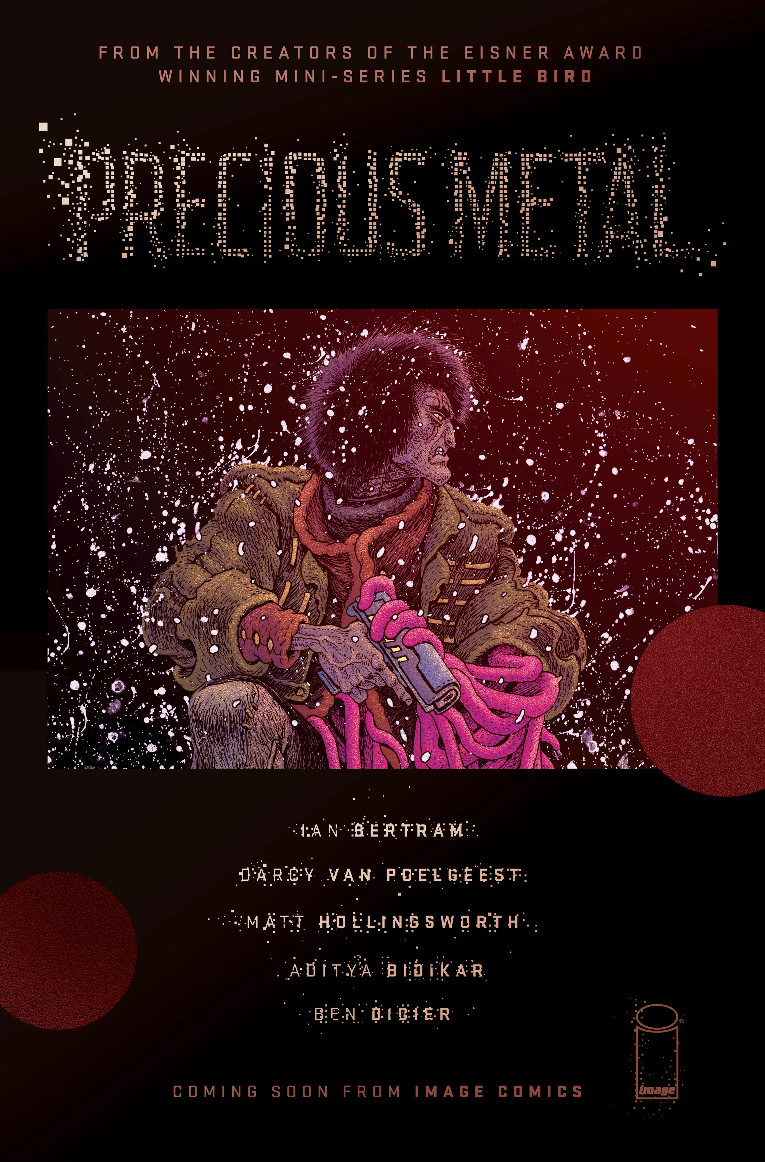 PRECIOUS METAL - 8.5x12.5inch LIMITED PROMO POSTER (SIGNED)