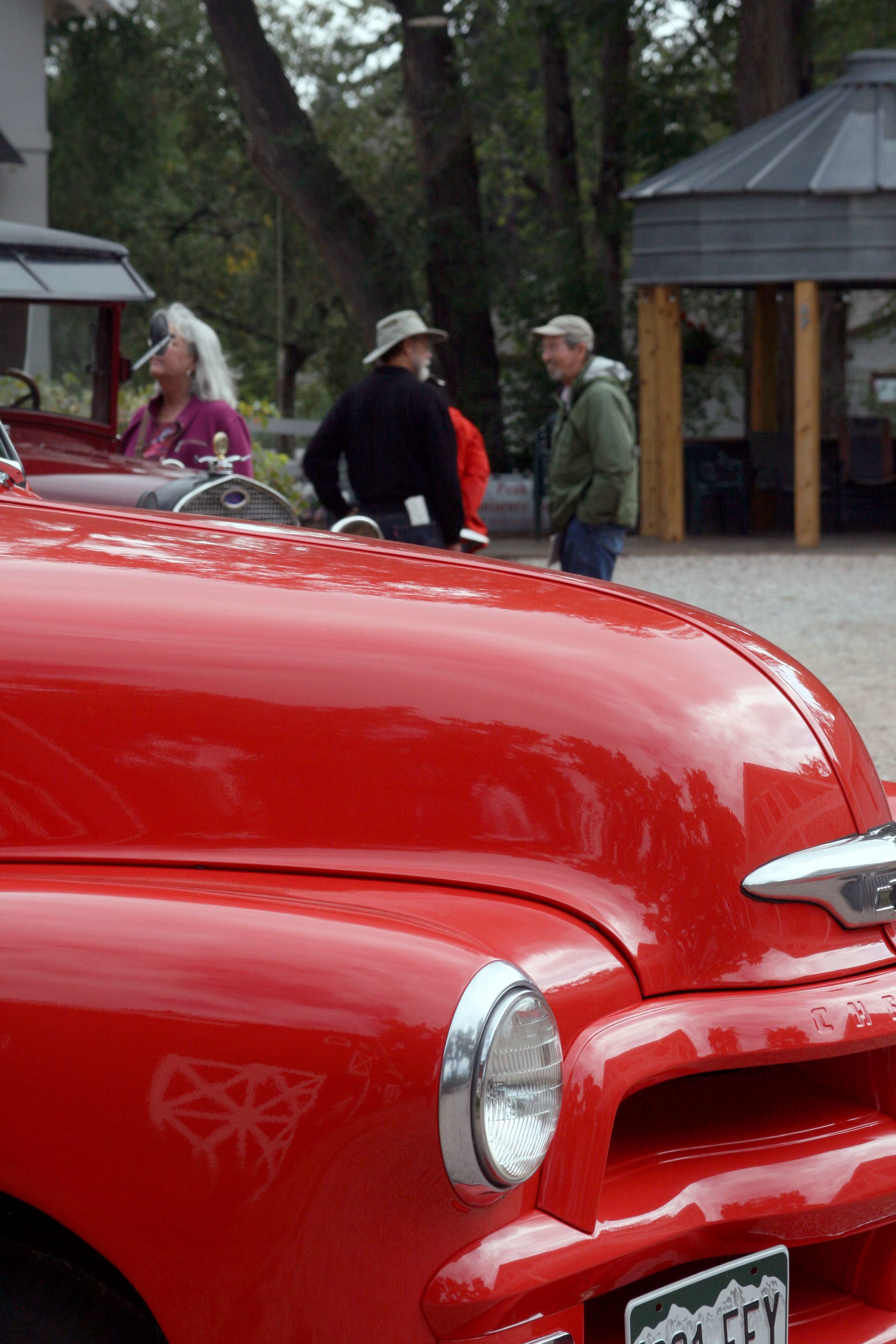  Vintage cars &amp; farm equipment were on display at the featured farm property on the 2017 Tour 