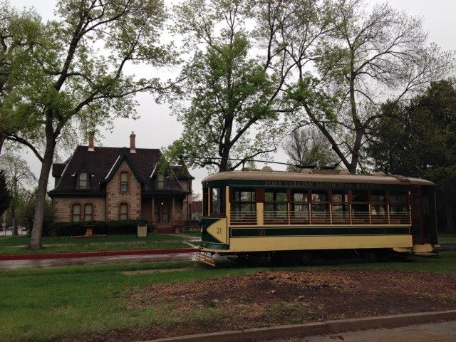 Fort Collins Municipal Railway Society works with the city of Fort Collins to run the trolley on summer weekend afternoons and holidays. Each 3-mile round trip between City Park and Howes Street along Mountain Ave. takes about 1/2 hour