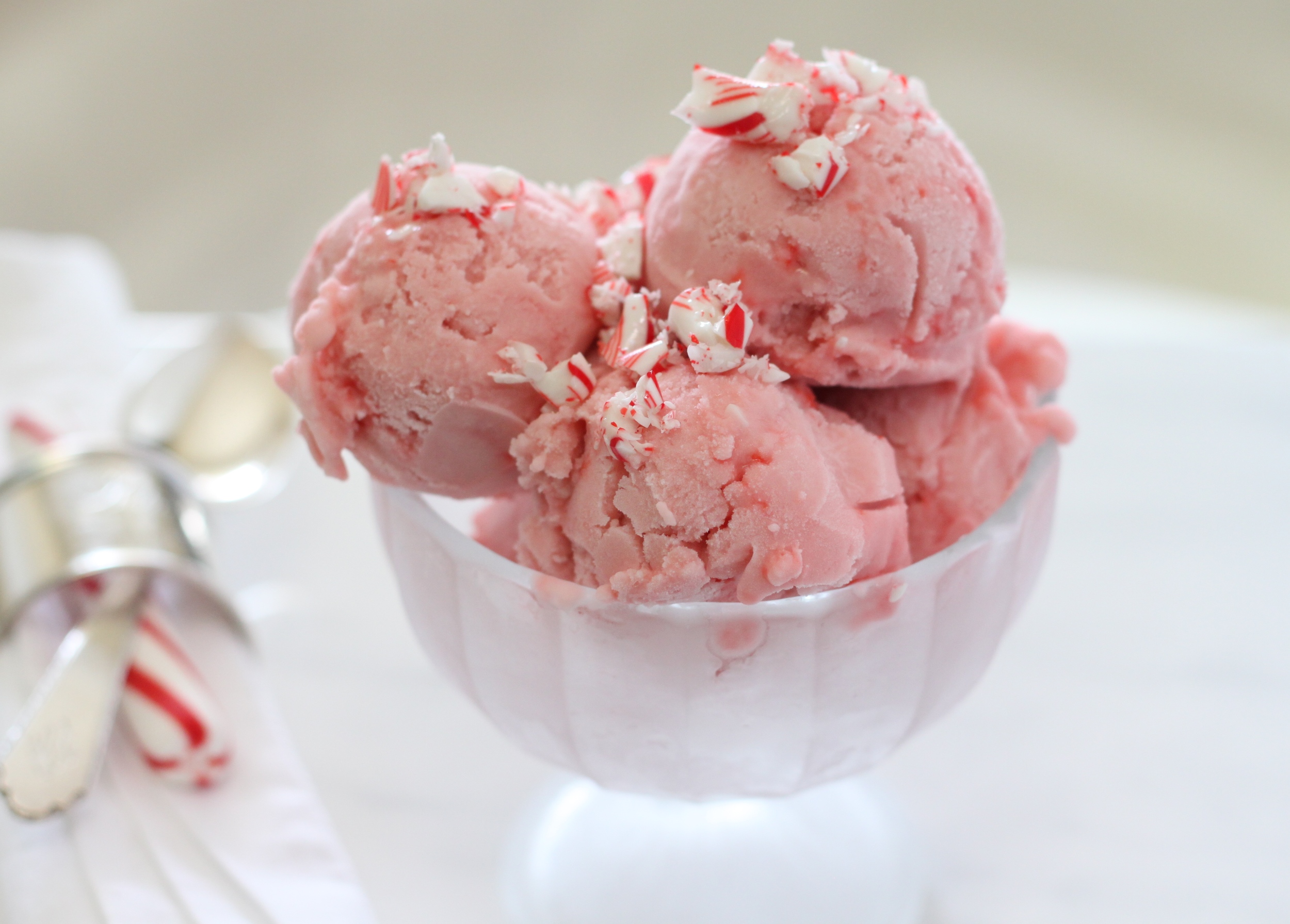 Dairy-Free Peppermint Stick Ice Cream