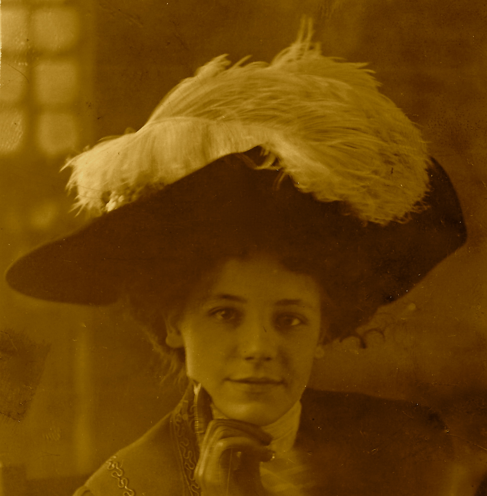 This is what my writer's hat looks like. (photo courtesy of Betty Schopmeyer)