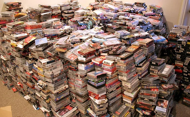 Would you put Grandma's stories in this pile? Photo by makelessnoise on flickr.