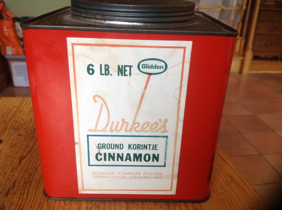 Wotton's cinnamon tin