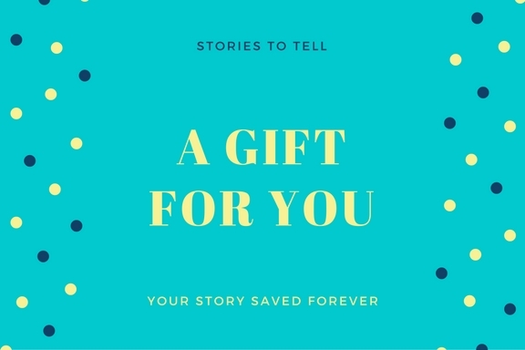  It's not too late to give the gift of a life story interview this holiday season.&nbsp; 