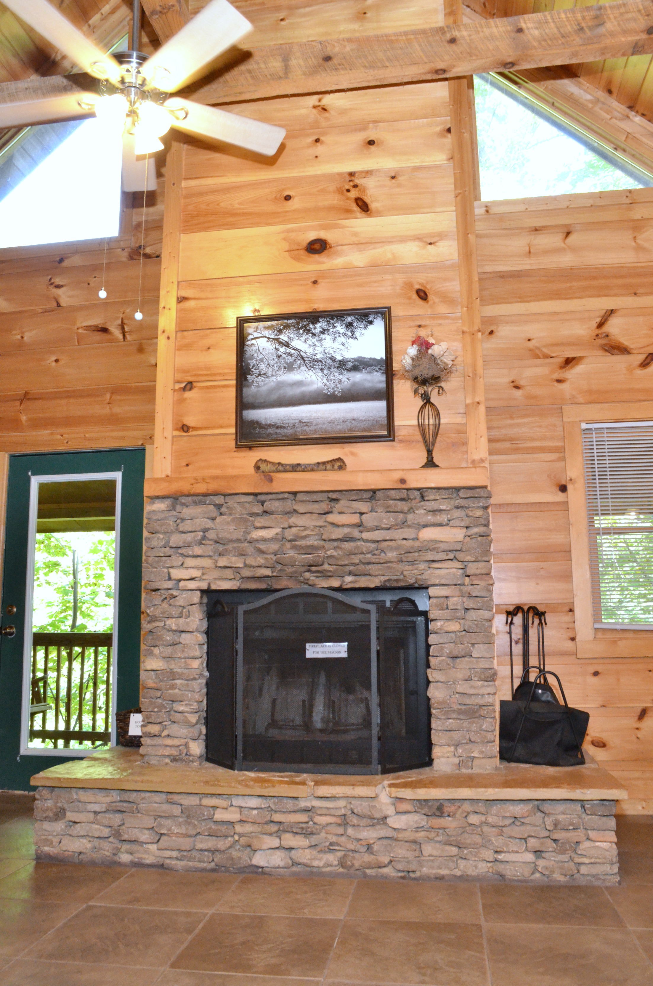 Woodburning Fireplace