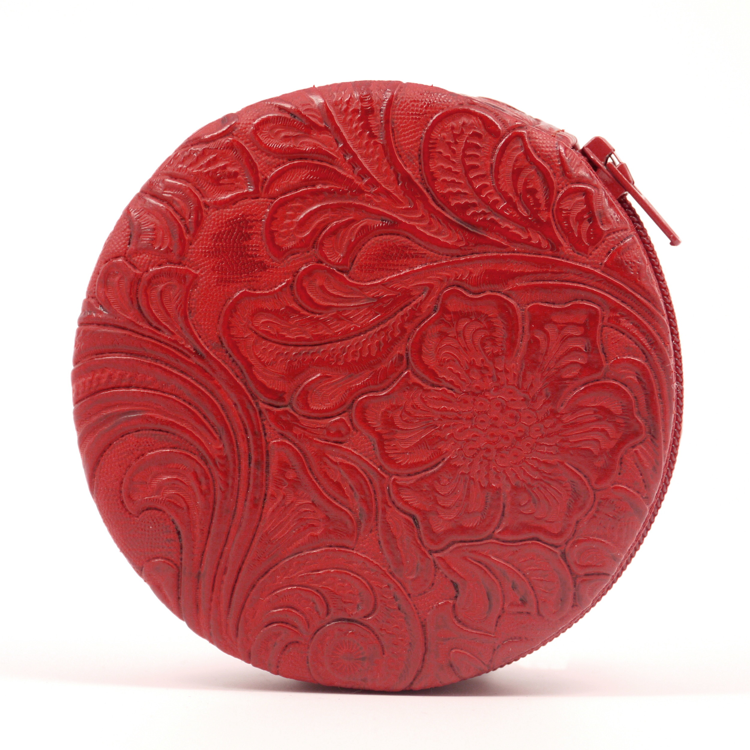 Beautiful Embossed Floral Pill Case