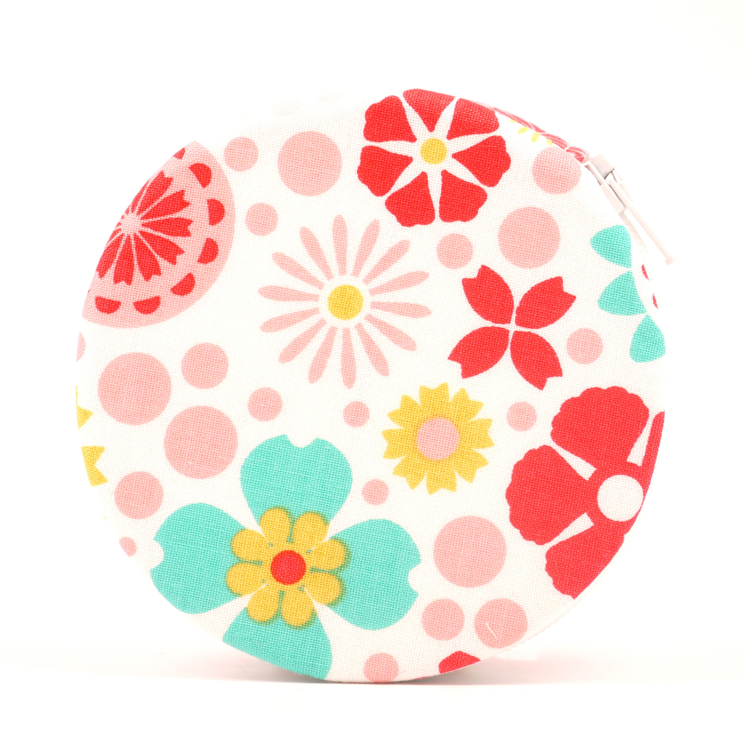 Modern Flowers Zip-A-Round Pill Case