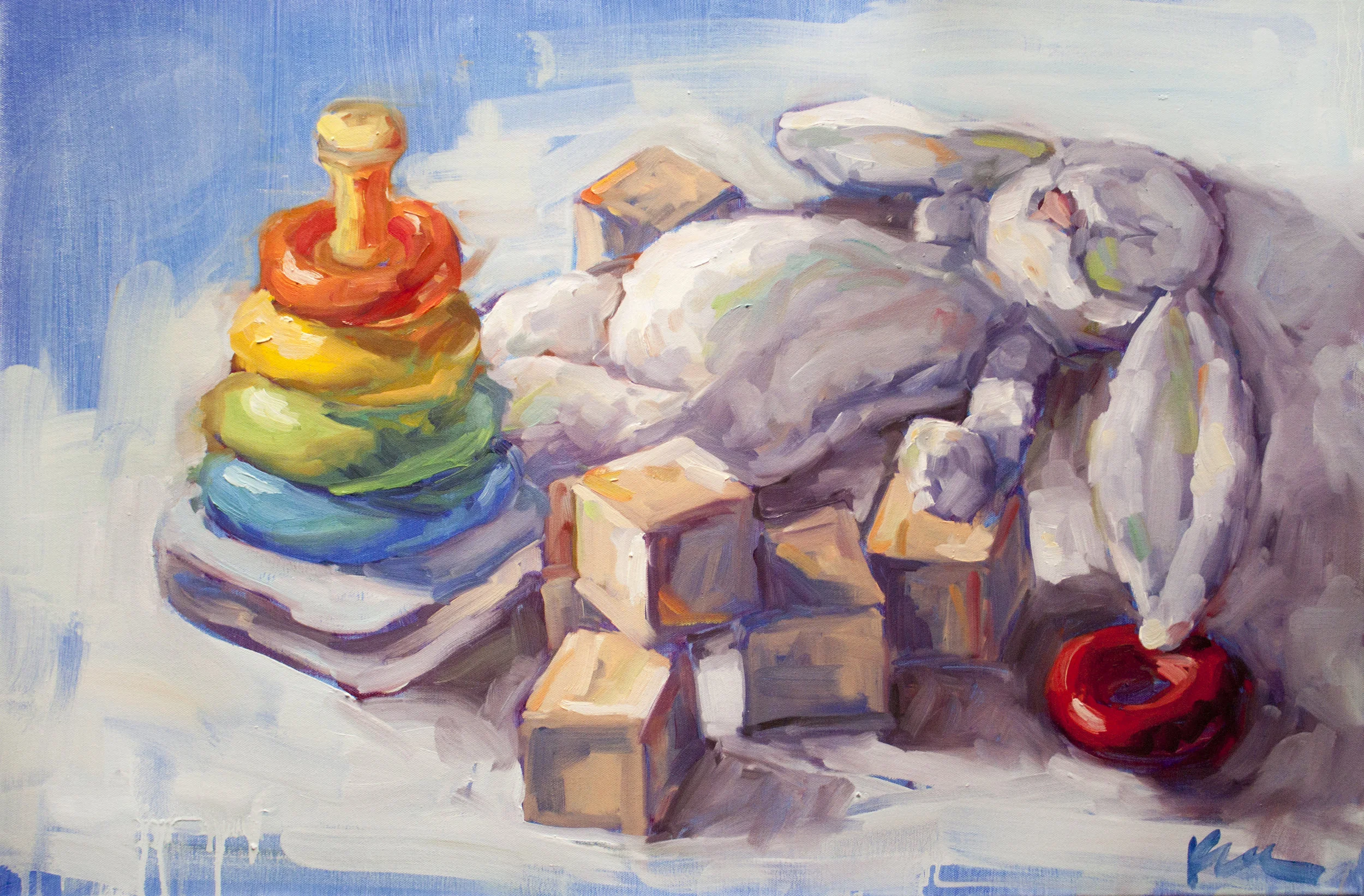 Choices, 20"x30" oil on canvas