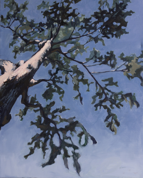 Pruned, 24”x30” oil on 1.5” deep wrapped canvas