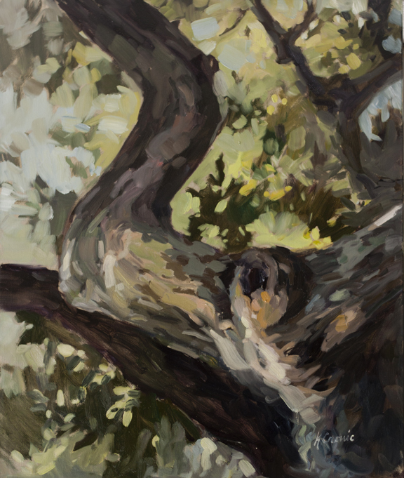 Surely (Habbakuk 2:3), 20”x24”, oil on 1.5” deep wrapped canvas