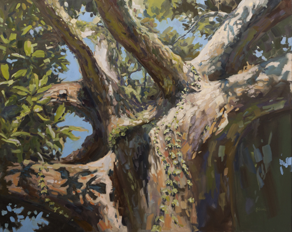 Enough, 48”x60”, oil on 1.5” deep wrapped canvas