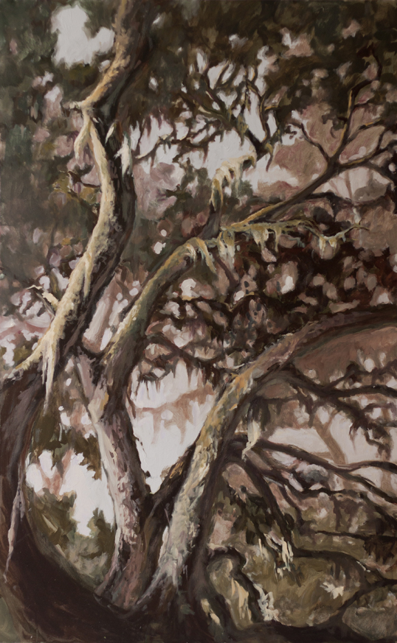 Chess, 48”x30” oil on canvas