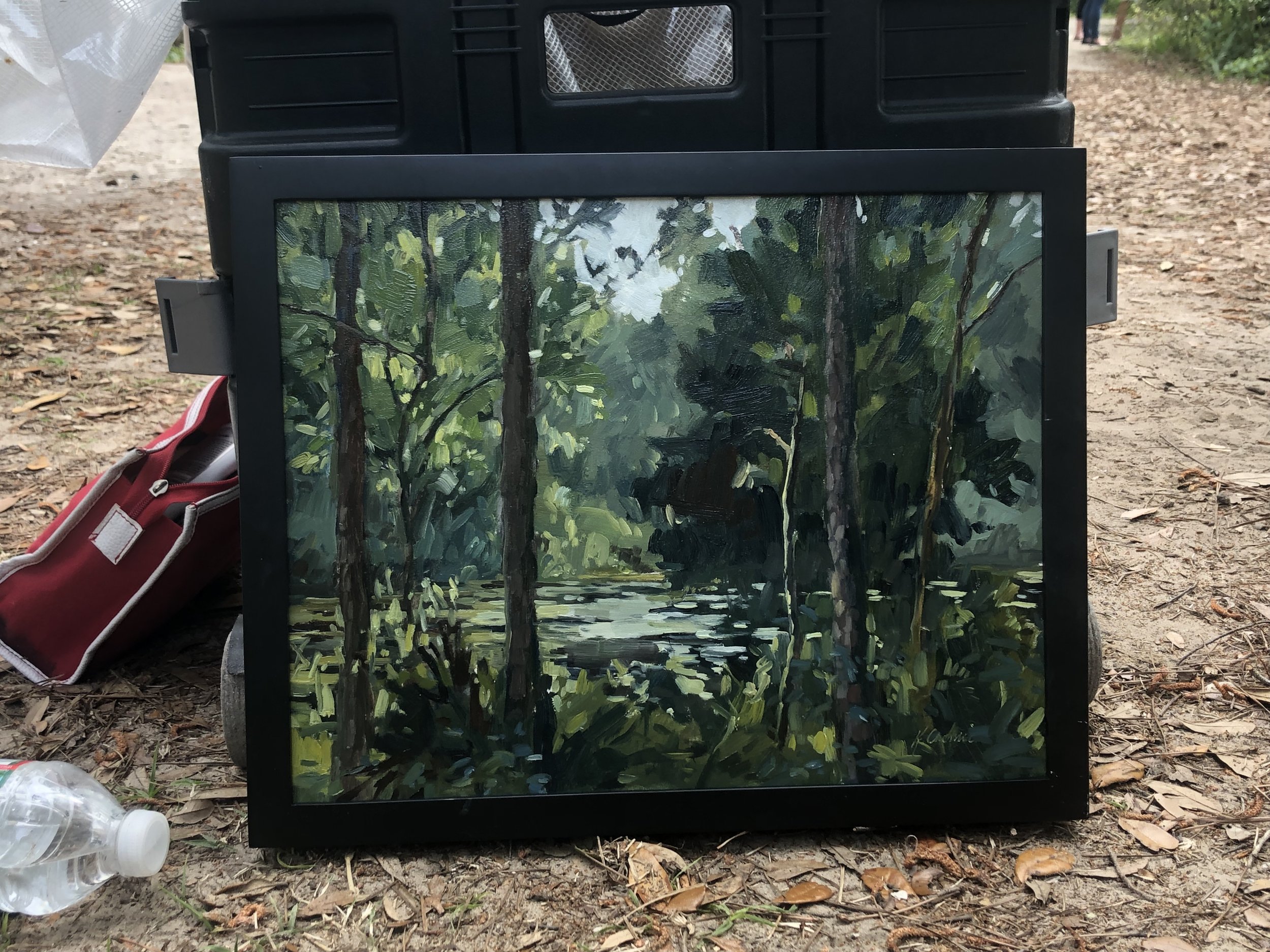 11x14 “infinite green” 2019