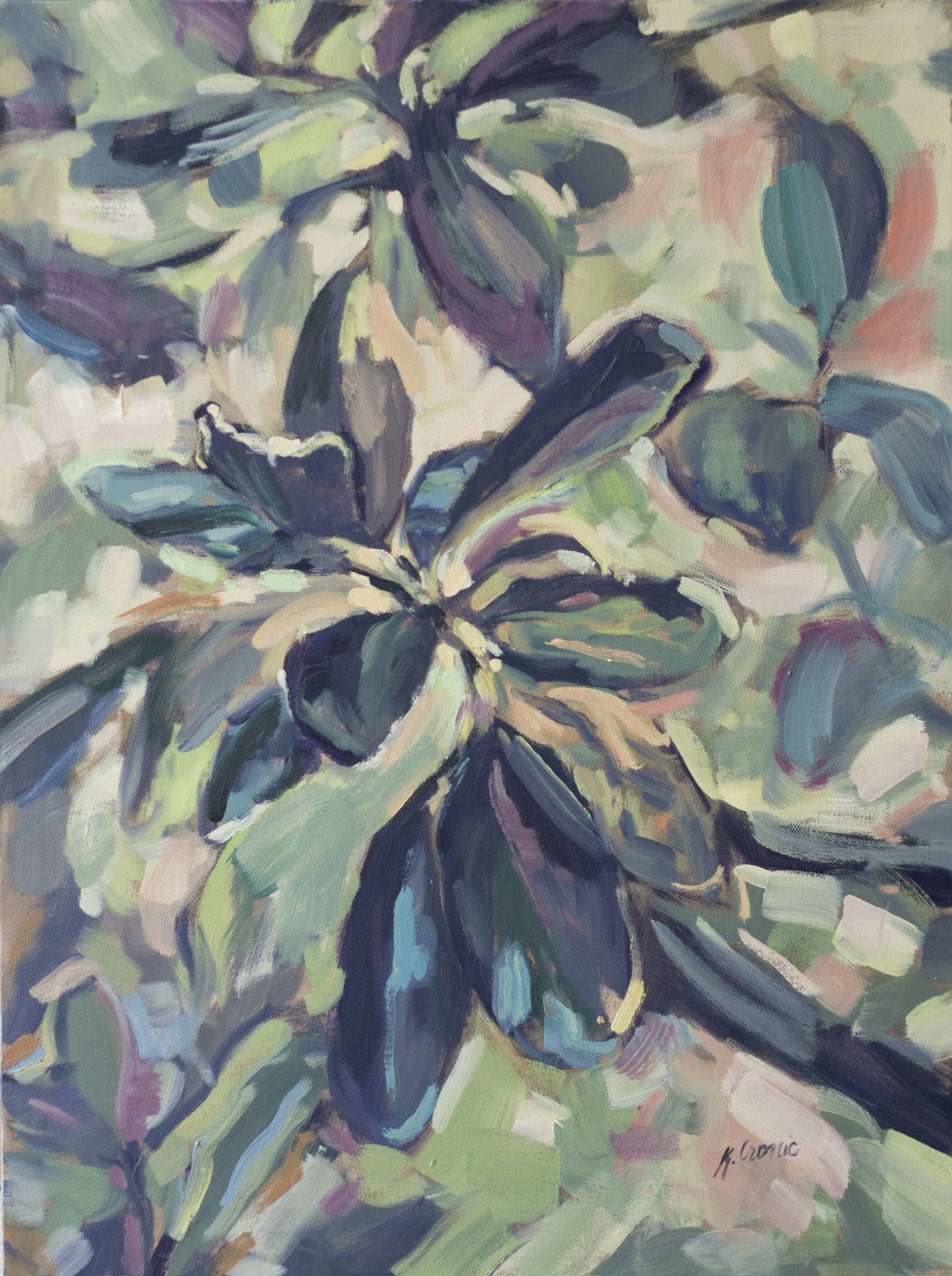 Kaliedoscope, 24”x18” oil on canvas
