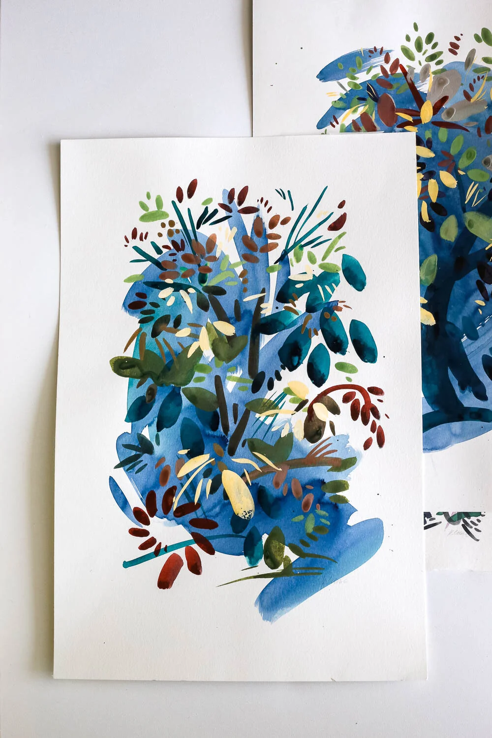 Deep Summer 12 X18 Framed Original Painting Kristin Cronic Fine Art Jacksonville Fl