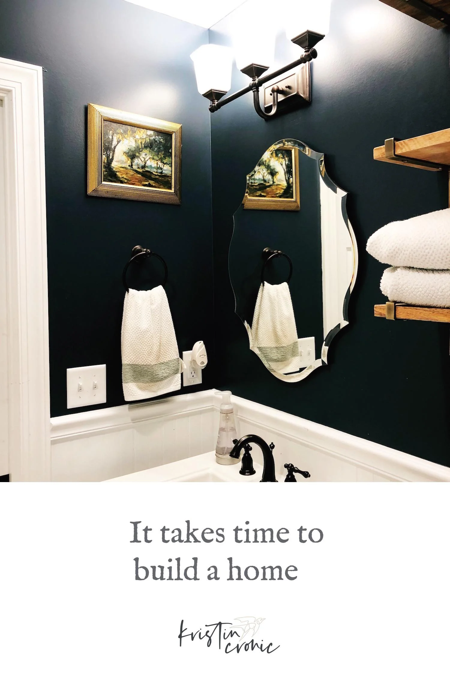 It Takes Time to Build a Home