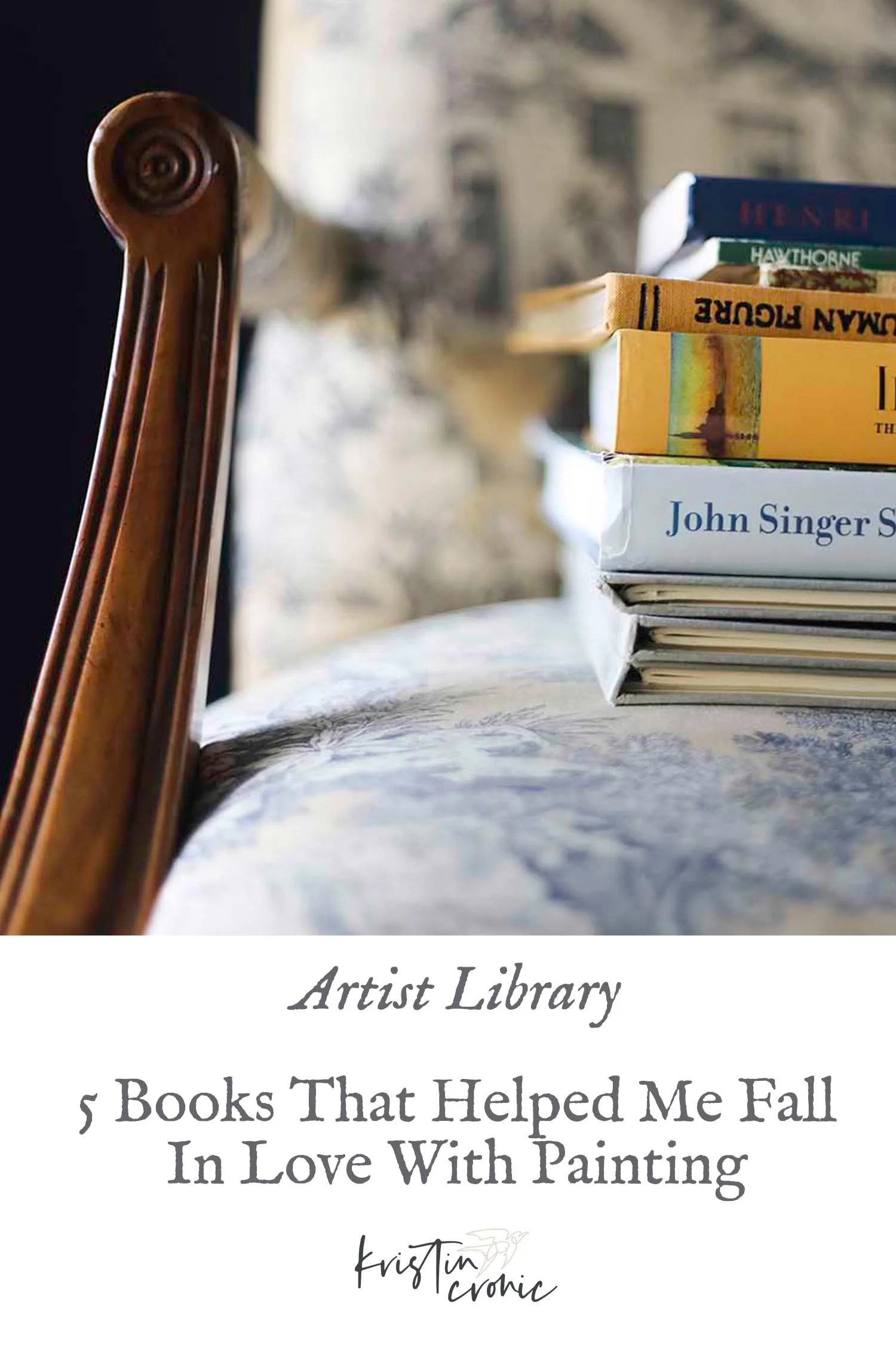 Artist's Library 5: Falling in Love with Painting via my "Indirect" Education